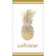 Gold Pineapple Premium Guest Towels 16ct 