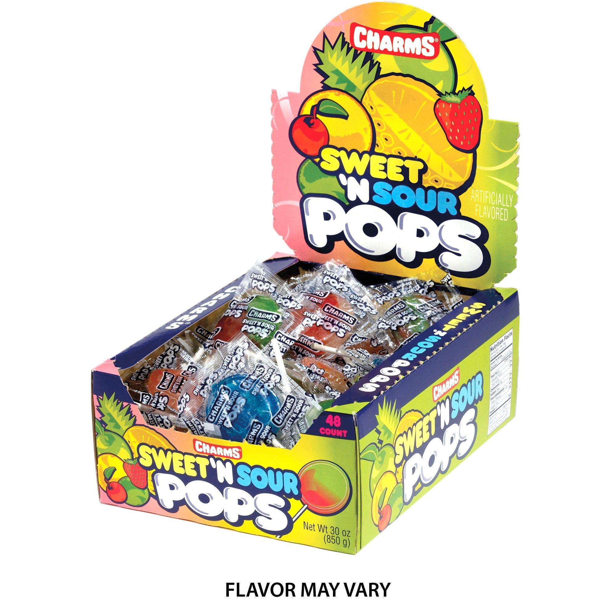 Charms Sweet 'N Sour Pop, 0.63oz