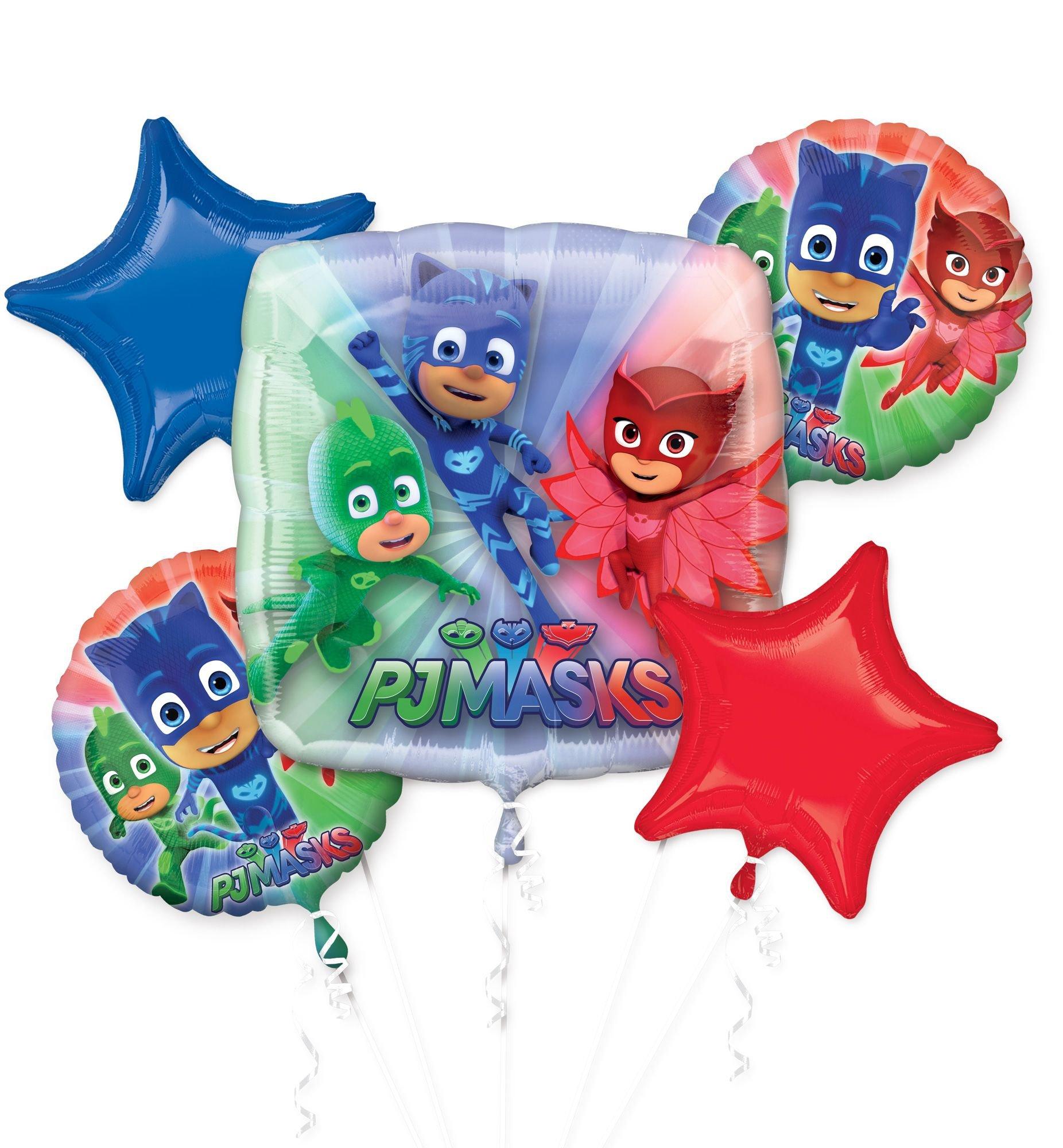 PJ Masks Balloon Bouquet 5pc | Party City