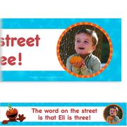 Custom Sesame Street Photo Banner