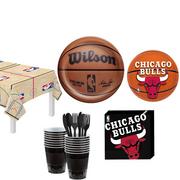 Chicago Bulls Party Kit 16 Guests