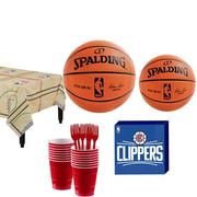 Los Angeles Clippers Party Kit 16 Guests