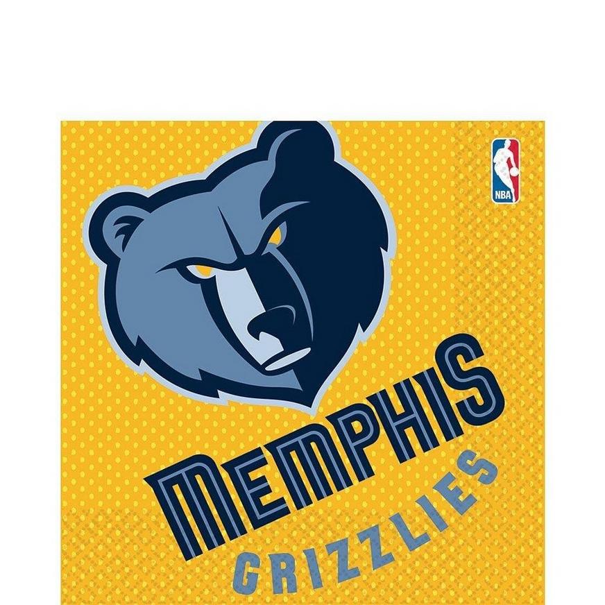 Memphis Grizzlies Party Kit 16 Guests