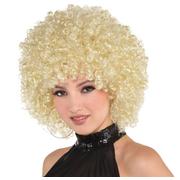Adult Blonde Curly Wig