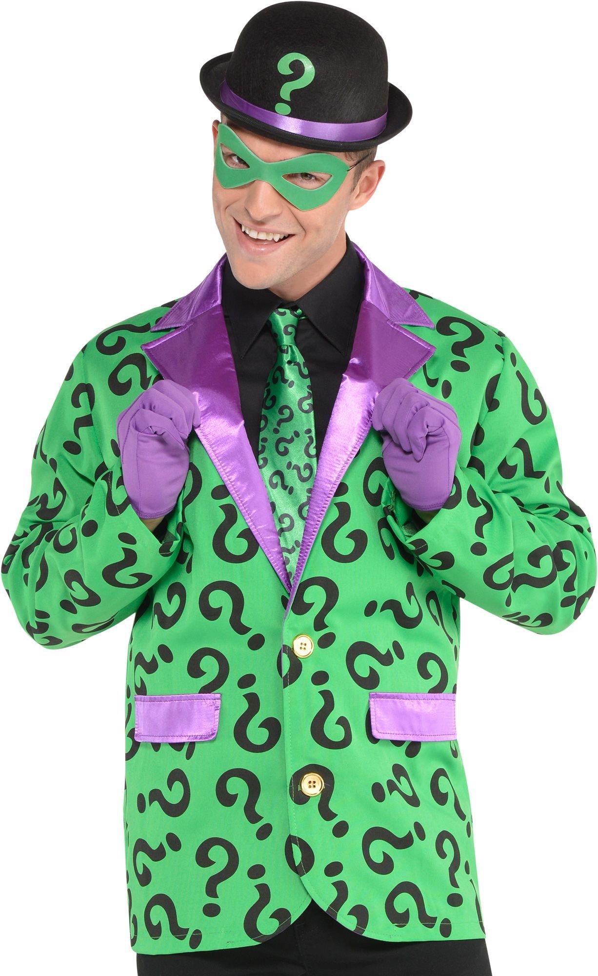 The Riddler Hat & Costume Accessory Kit | Party City
