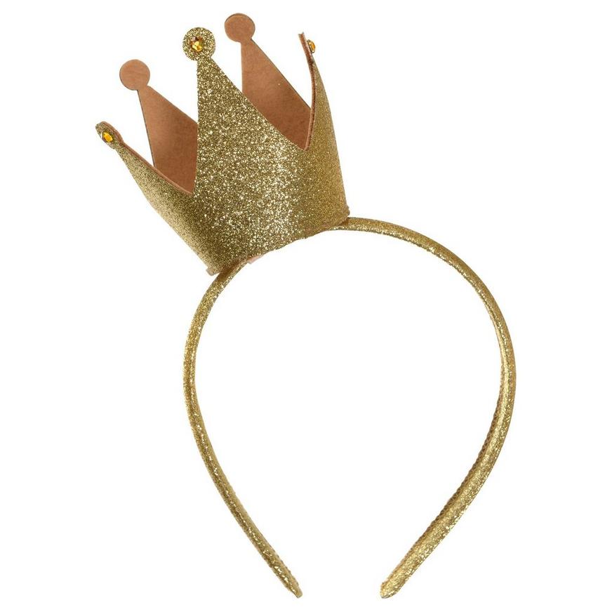 Child Glitter Crown Headband