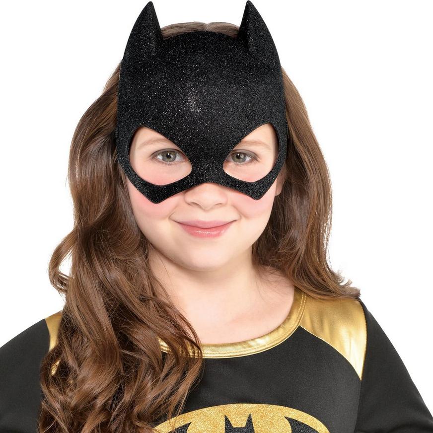 Child Glitter Batgirl Mask - Batman