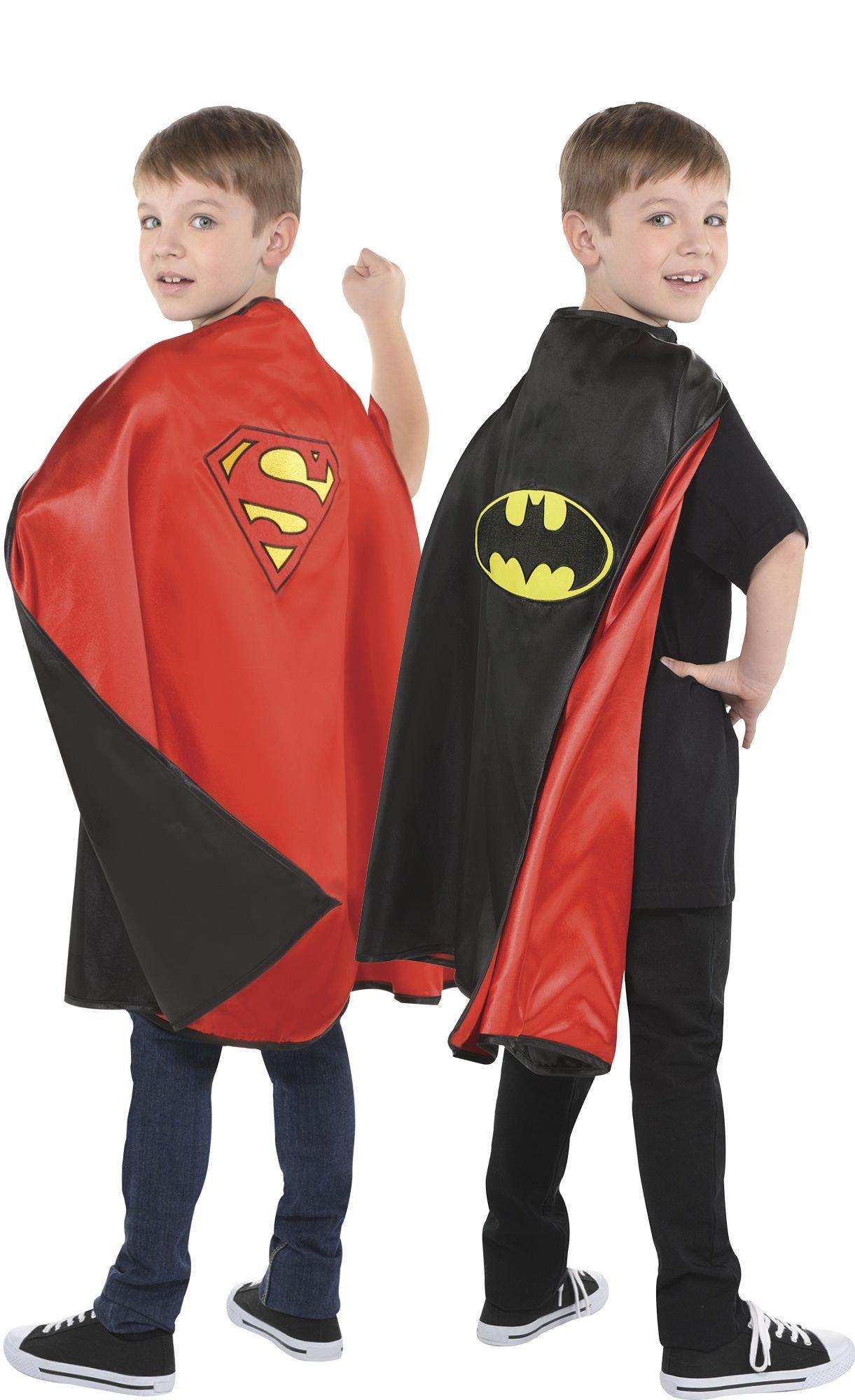 Reversible Batman & Superman Cape