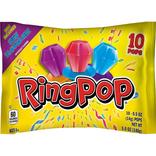 Topps Ring Pop New Flavor Mix Bag, 10pc - Blue Raspberry, Watermelon, Berry Blast, & Strawberry