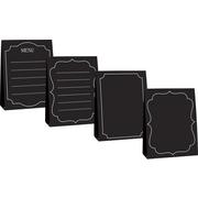 Large Chalkboard Tent Cards 4ct