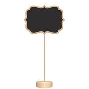 Chalkboard Wood Stands 4ct