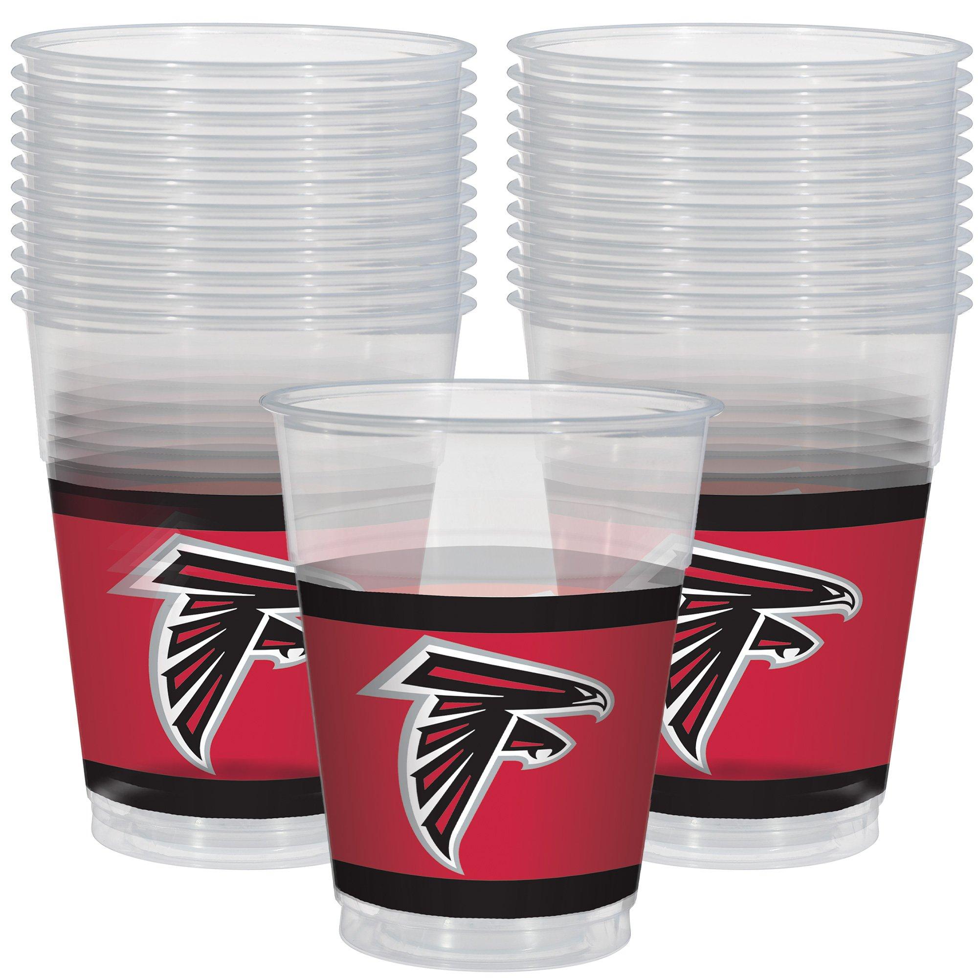 Atlanta Falcons Plastic Cups, 25ct