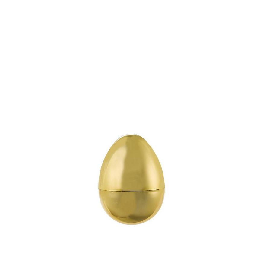 Multicolor Fillable Easter Eggs & Gold Egg 144ct