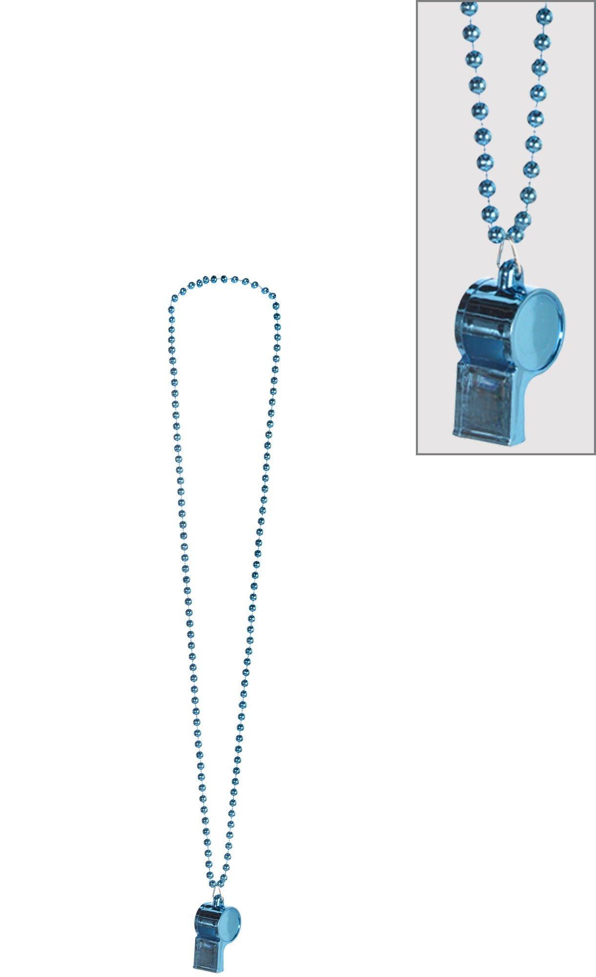 Light Blue Whistle Necklace