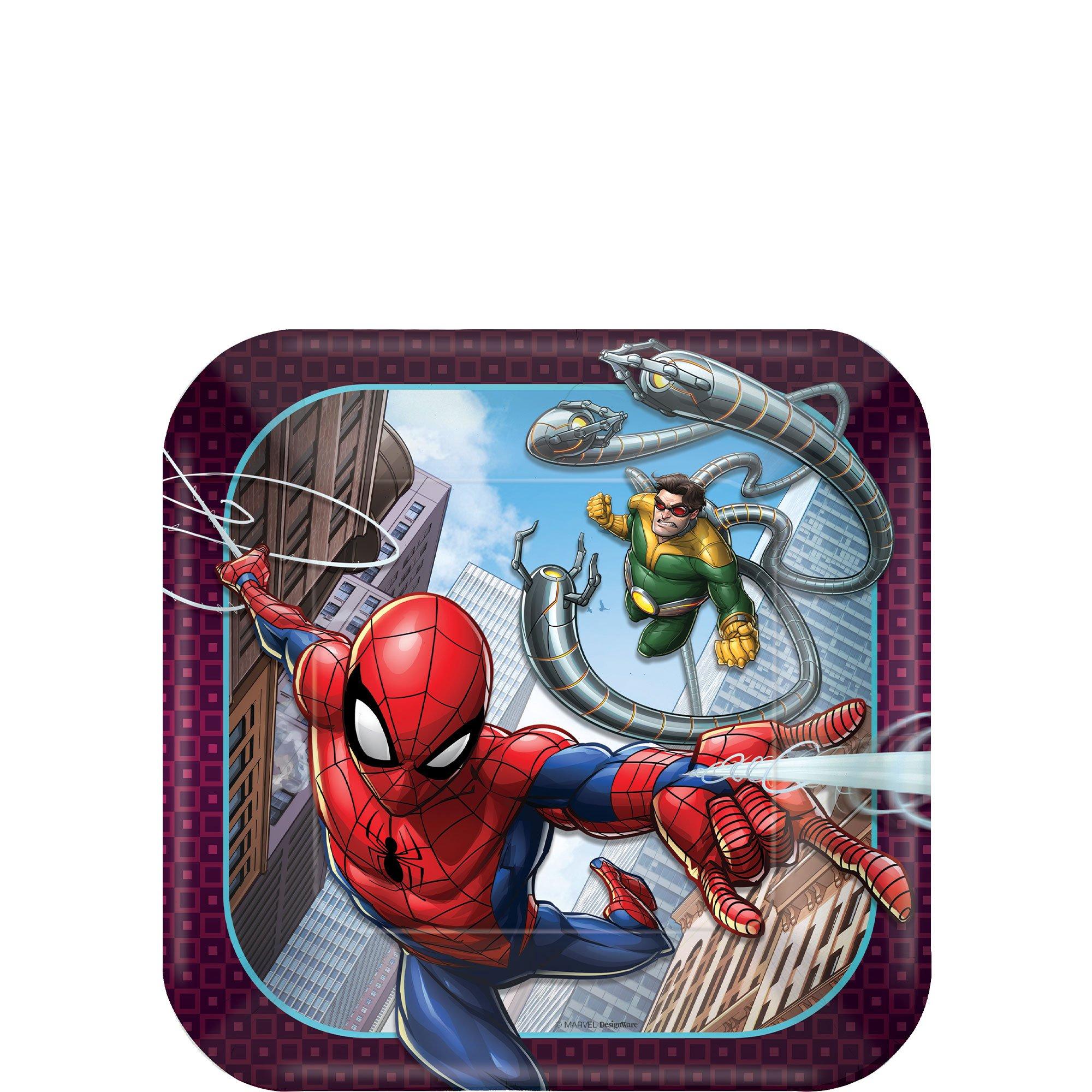 6 pz Disney Super Hero Red Spiderman Party 32 pollici numero