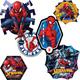 Spider-Man Webbed Wonder Swirl Decorations 12ct