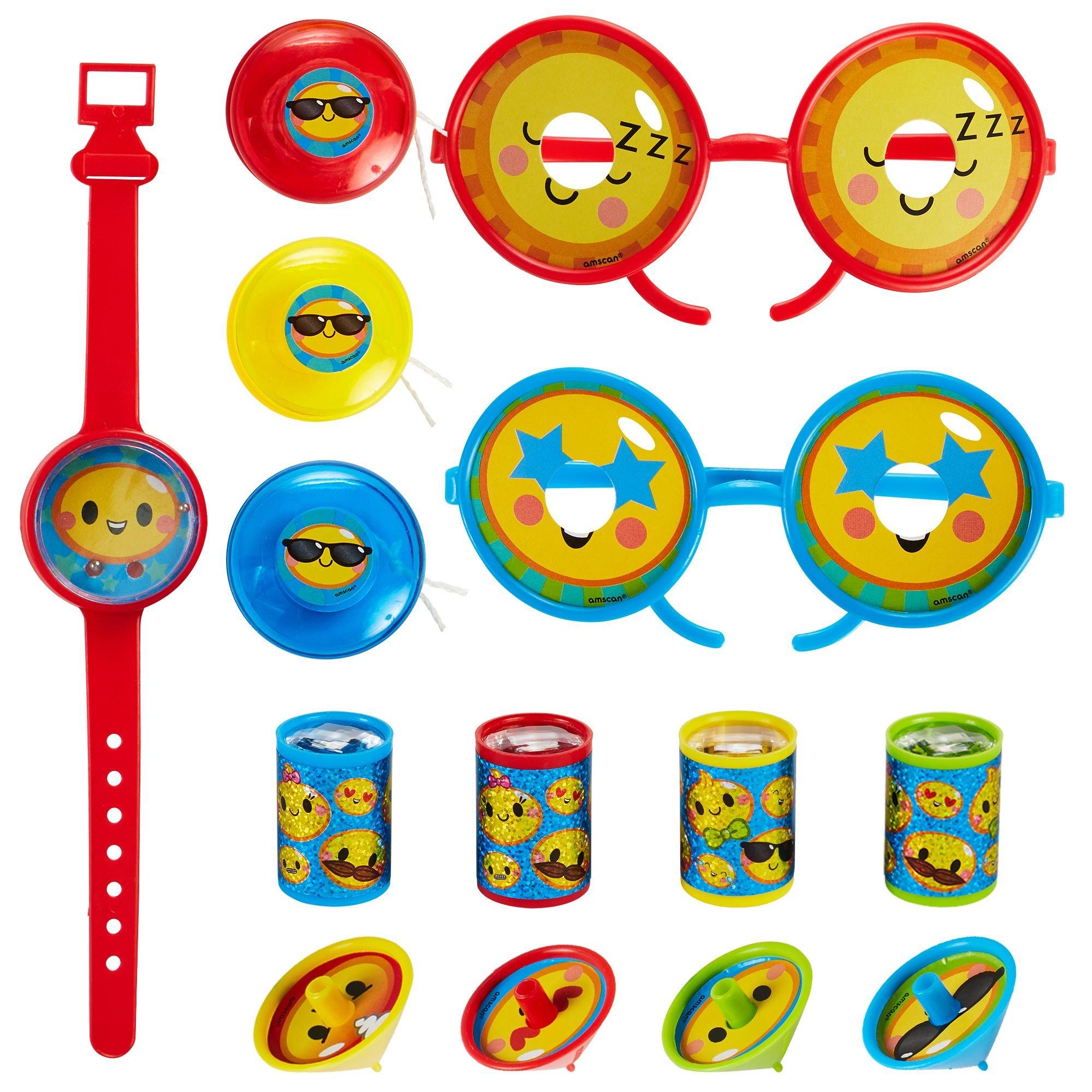 Fun Central 50 Pieces - Emoji Stampers in Bulk Party Favors for