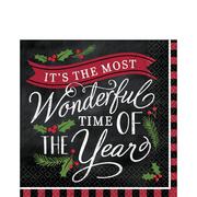 Most Wonderful Time Lunch Napkins 36ct