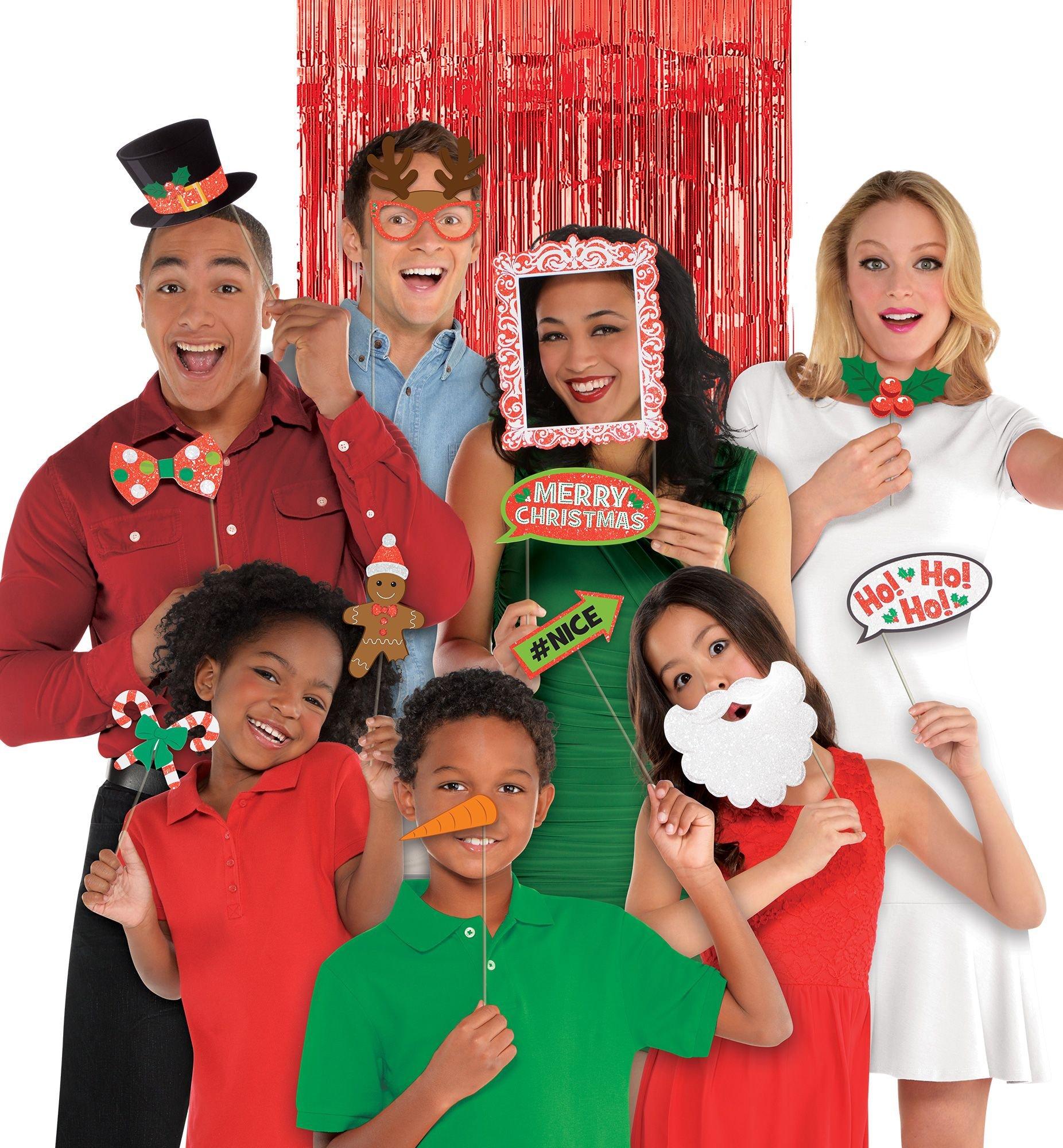 christmas photo booth props