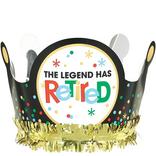 Happy Retirement Celebration Crown