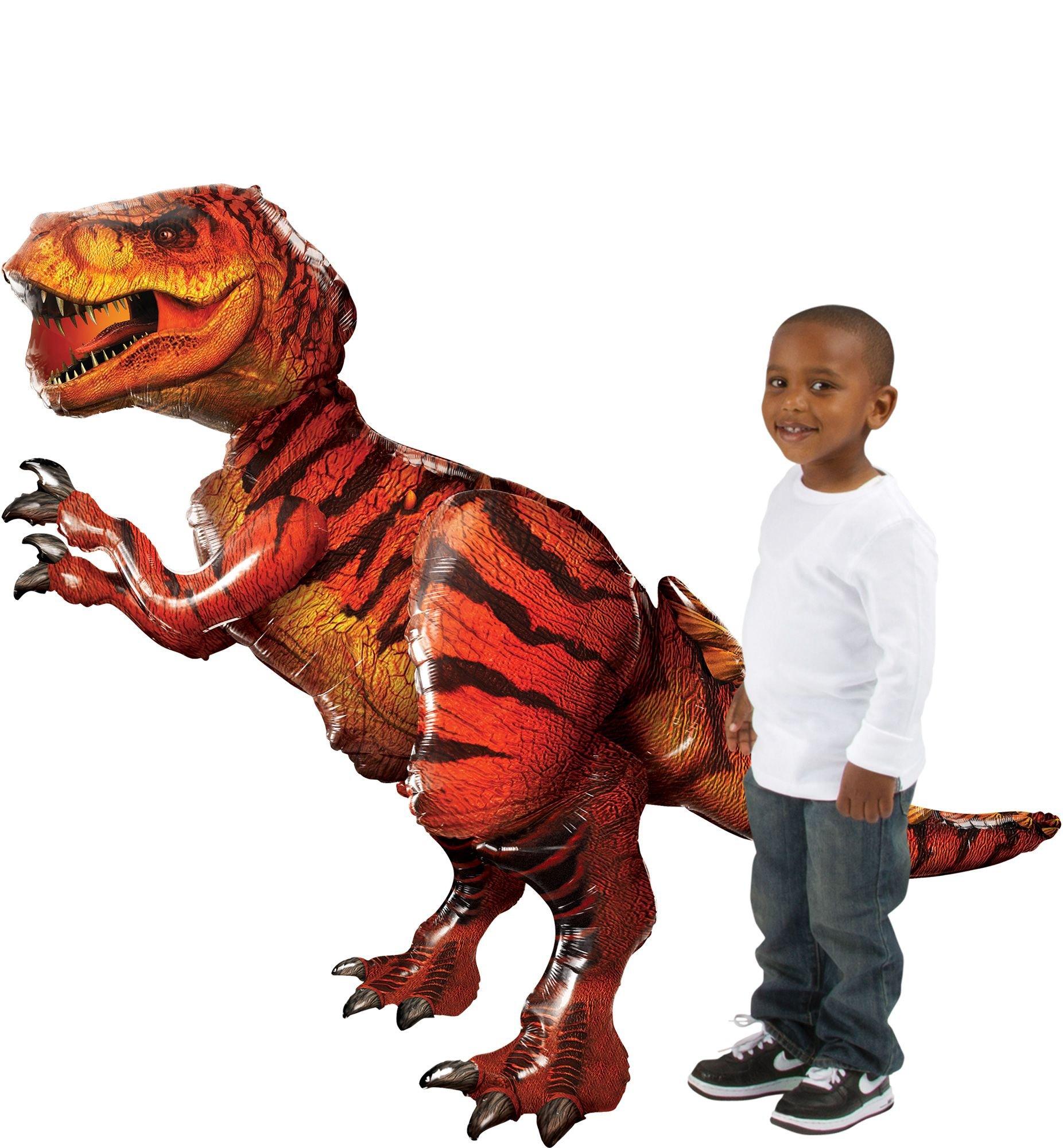 Ballon Petit T-Rex Dinosaure 62 cm - gonflage à l'air