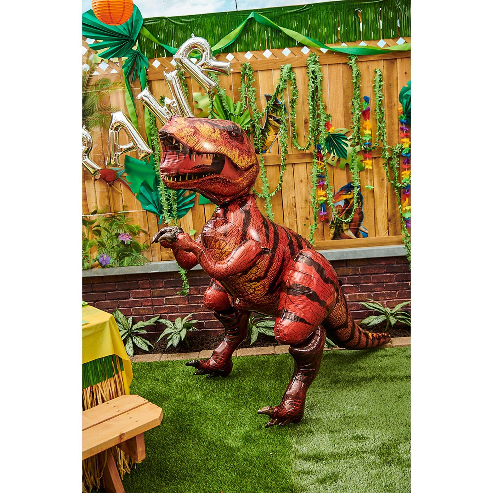 Giant T-rex Dinosaur Cardboard Photo Stand Up Birthday Party