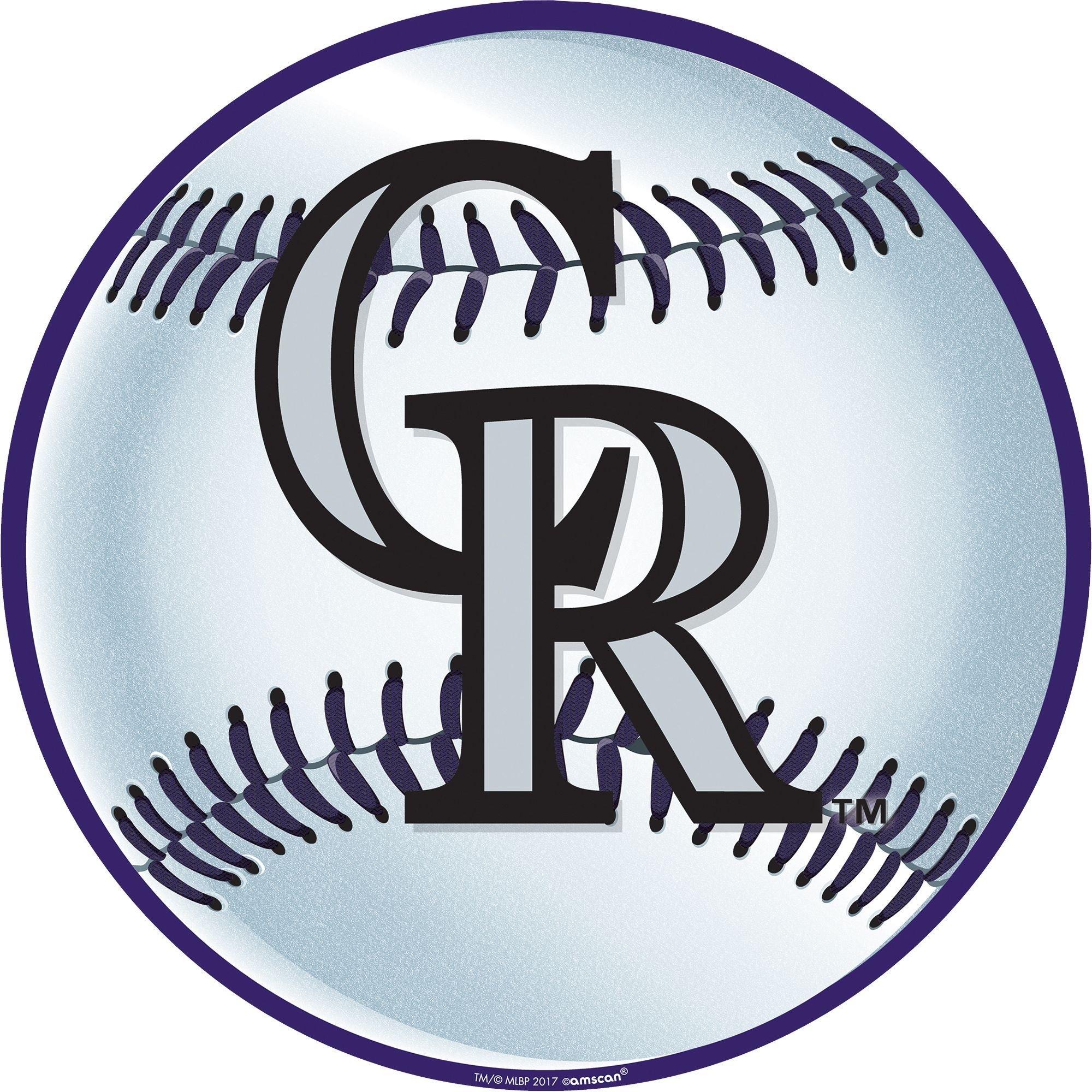 Colorado Rockies MLB Baseball License Plate Auto Tag Team Logo