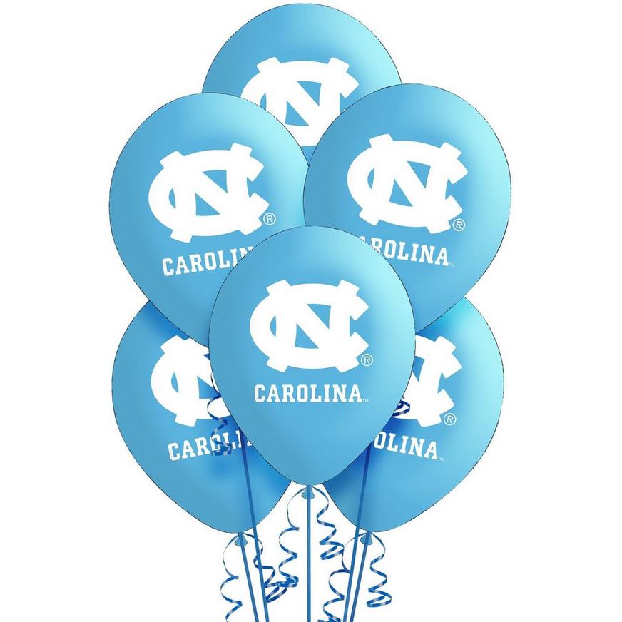10ct, North Carolina Tar Heels Balloons