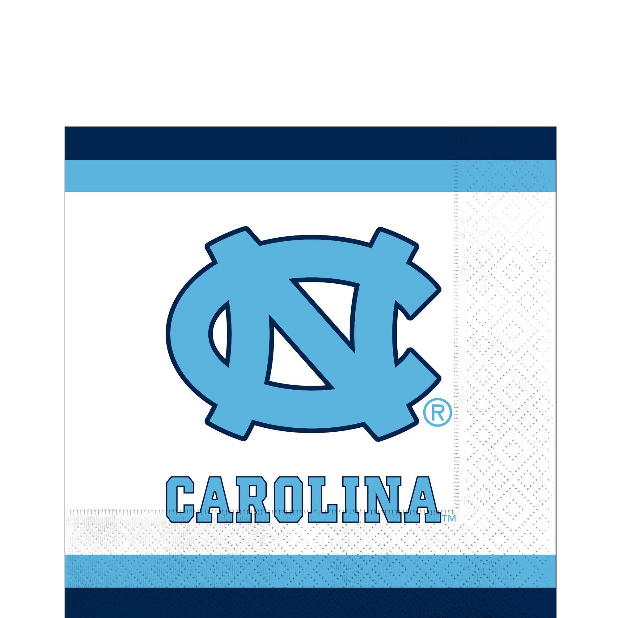 North Carolina Tar Heels Lunch Napkins 20ct Party City