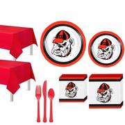 Georgia Bulldogs Party Kit for 40 Guests