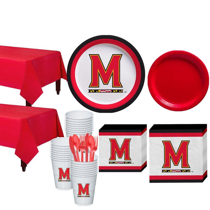 Maryland Terrapins Party Kit for 40 Guests