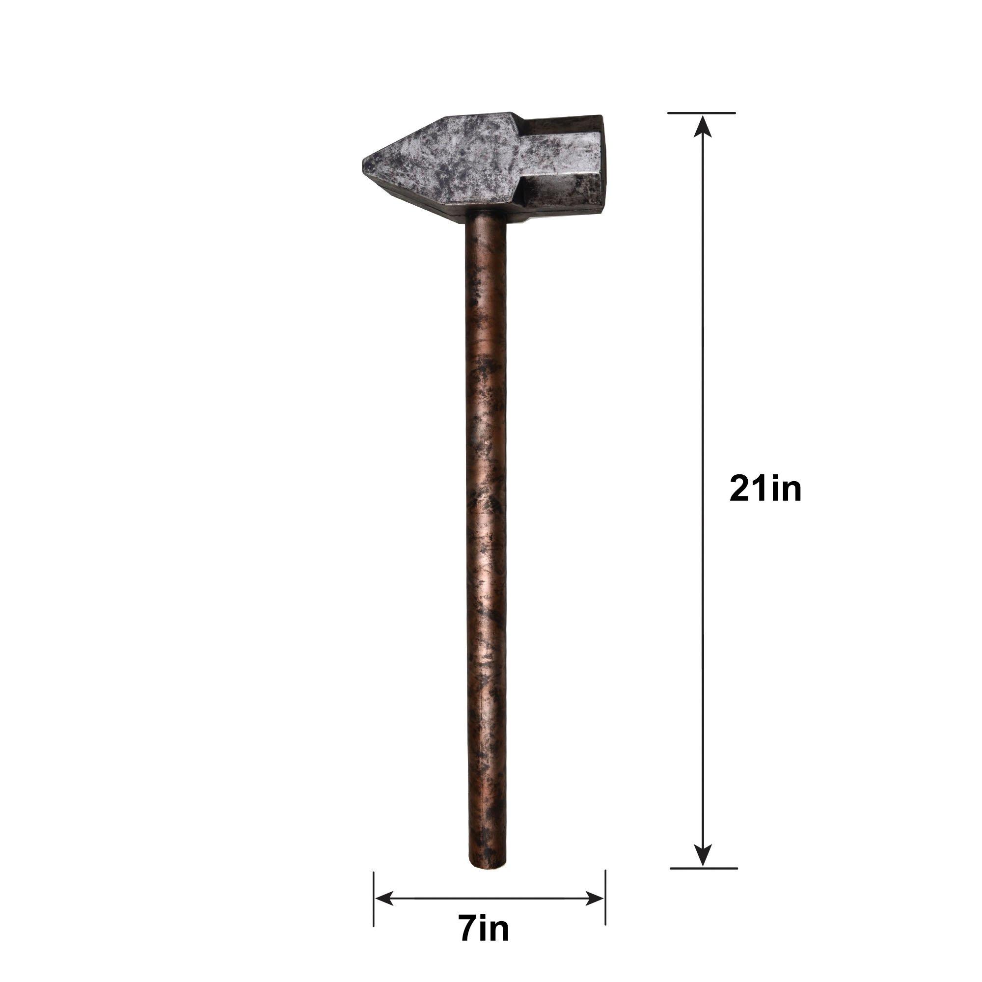 Leatherface  Sledgehammer, 22in, Texas Chainsaw Massacre - High-Density Foam Prop