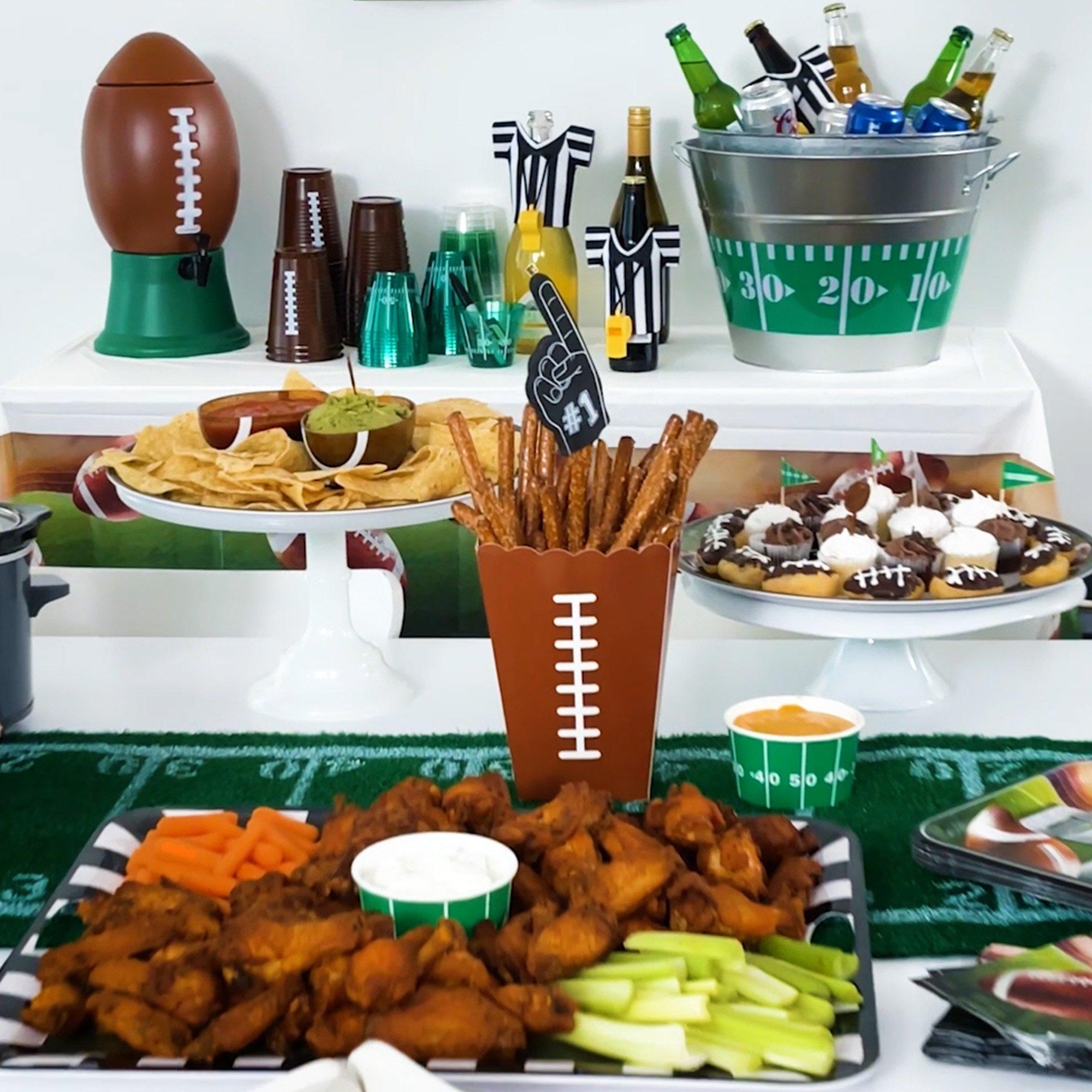 Football Metal Party Tub