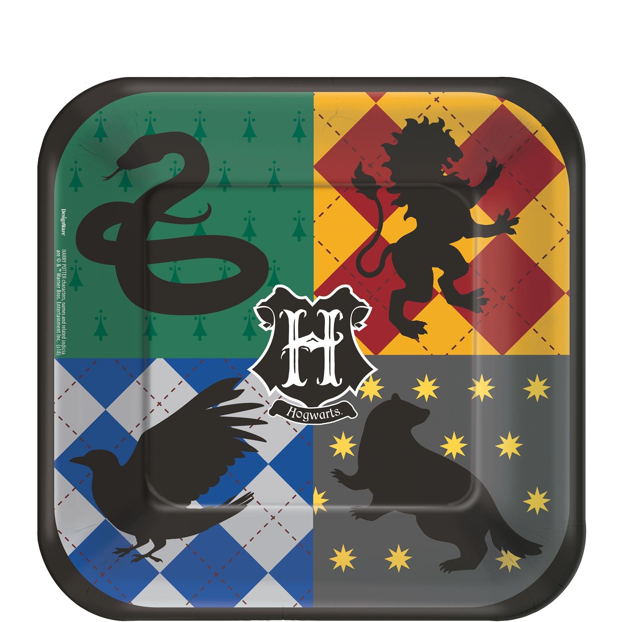 Harry Potter Lunch Plates 8ct - Size - Lunch Plate