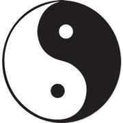 Yin-Yang Symbol Cutout