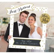 Giant Customizable Wedding Photo Frame Kit