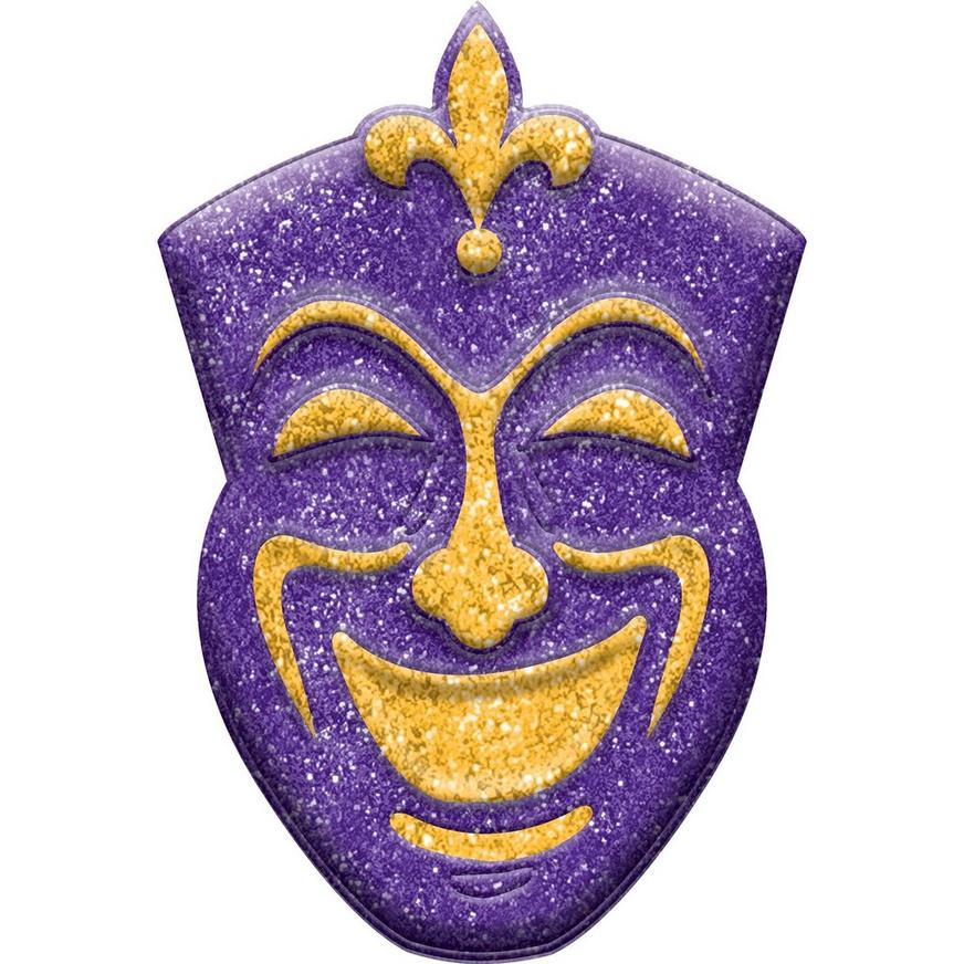 Details about   Comedy Tragedy Masks Mardi Gras Holiday Party Plastic Charms Confetti Sprinkles 