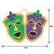 Tinsel Comedy & Tragedy Masks