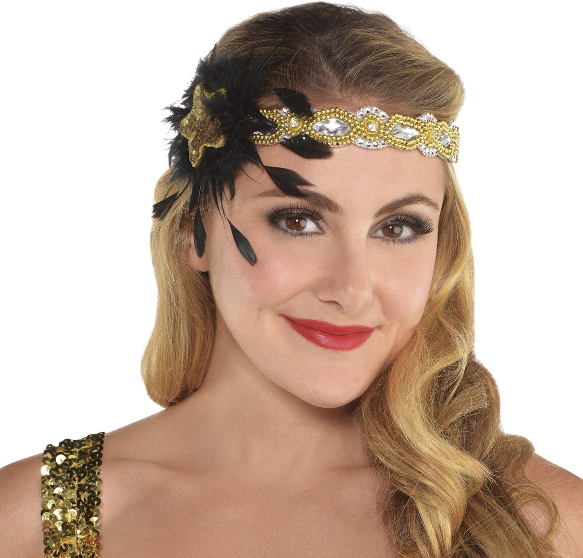 Party city shop flapper headband