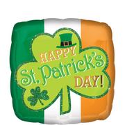 Irish Happy St. Patrick's Day Balloon, 18in