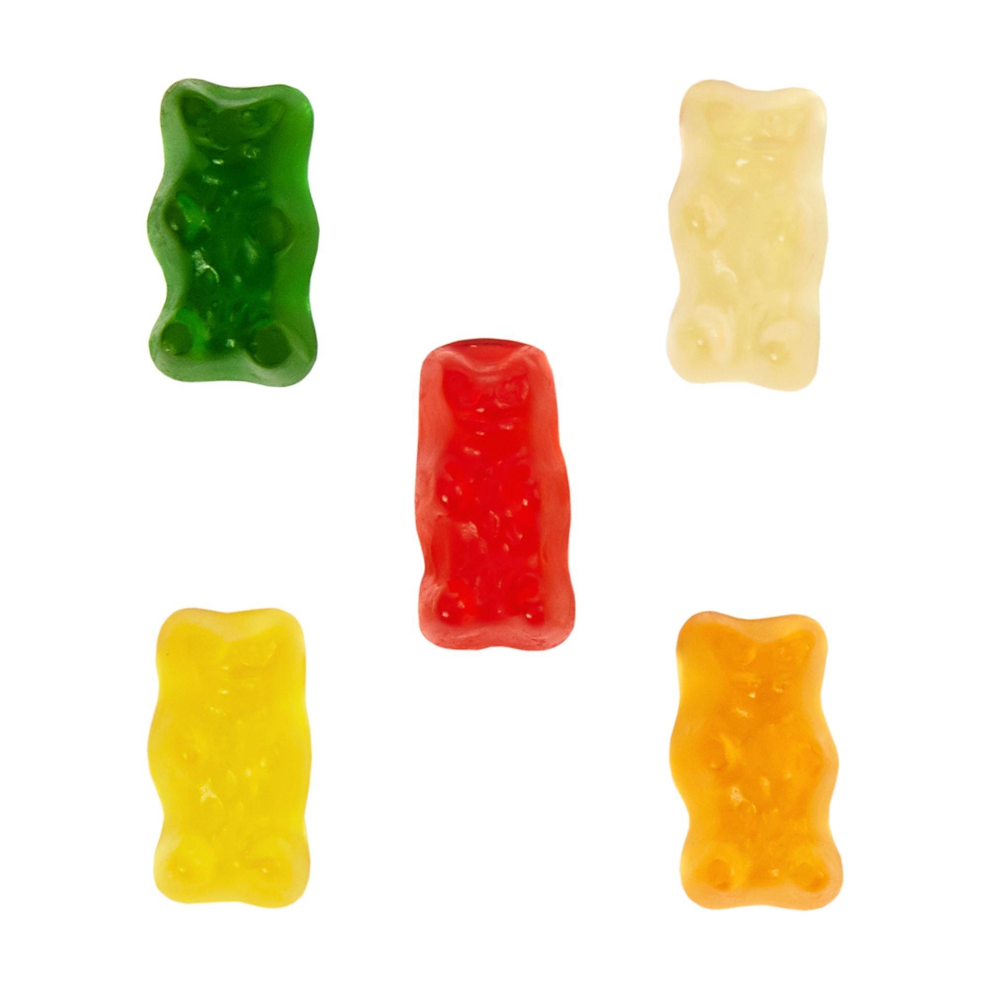 Haribo Goldbears Gummi Bear Pouches Bag, 21pc - Lemon, Orange, Pineapple, Raspberry & Strawberry