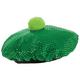Sequin Green Tam Hat