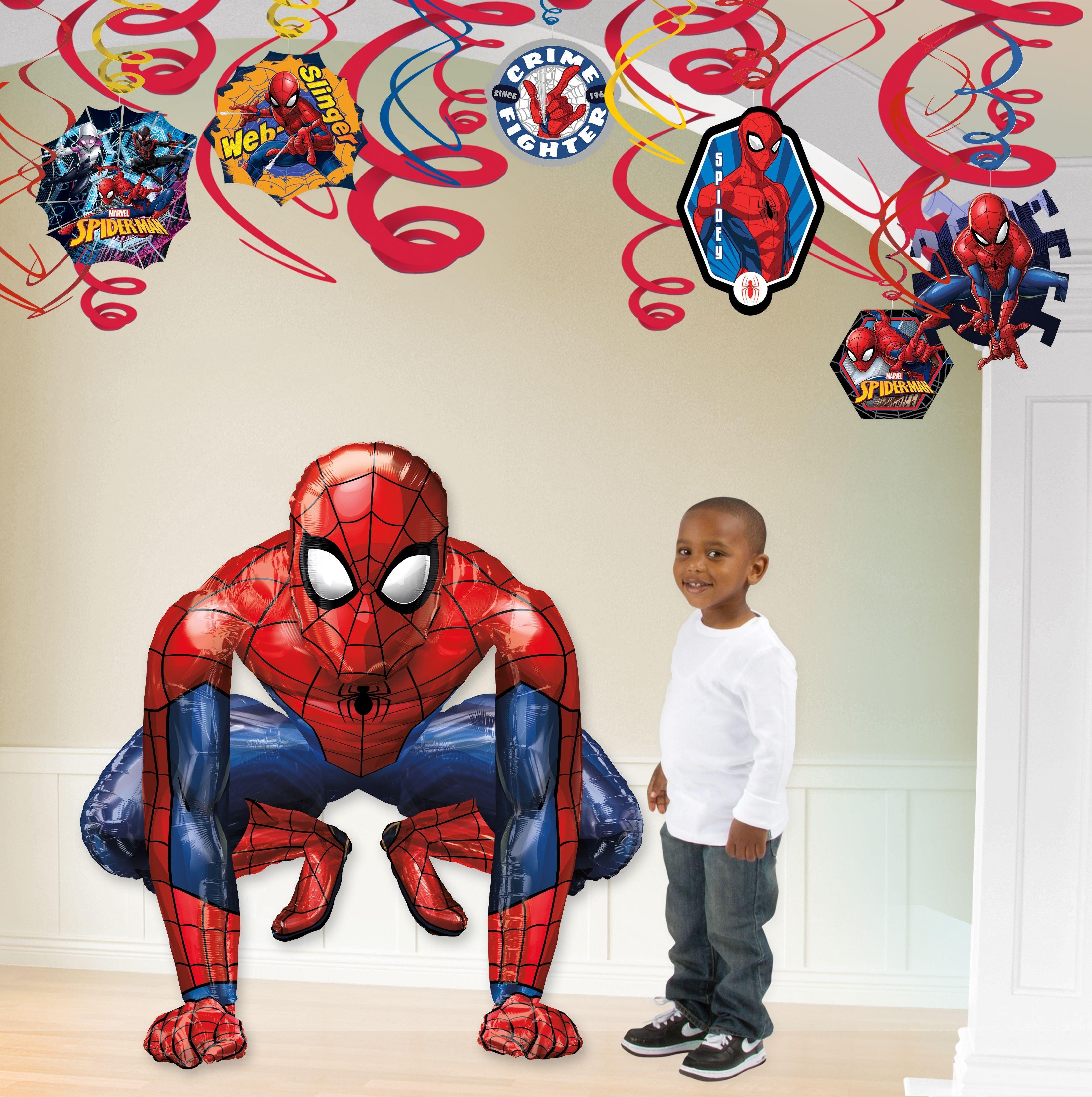 micro arm Scharnier Life Size Gliding Spider-Man Balloon | Party City