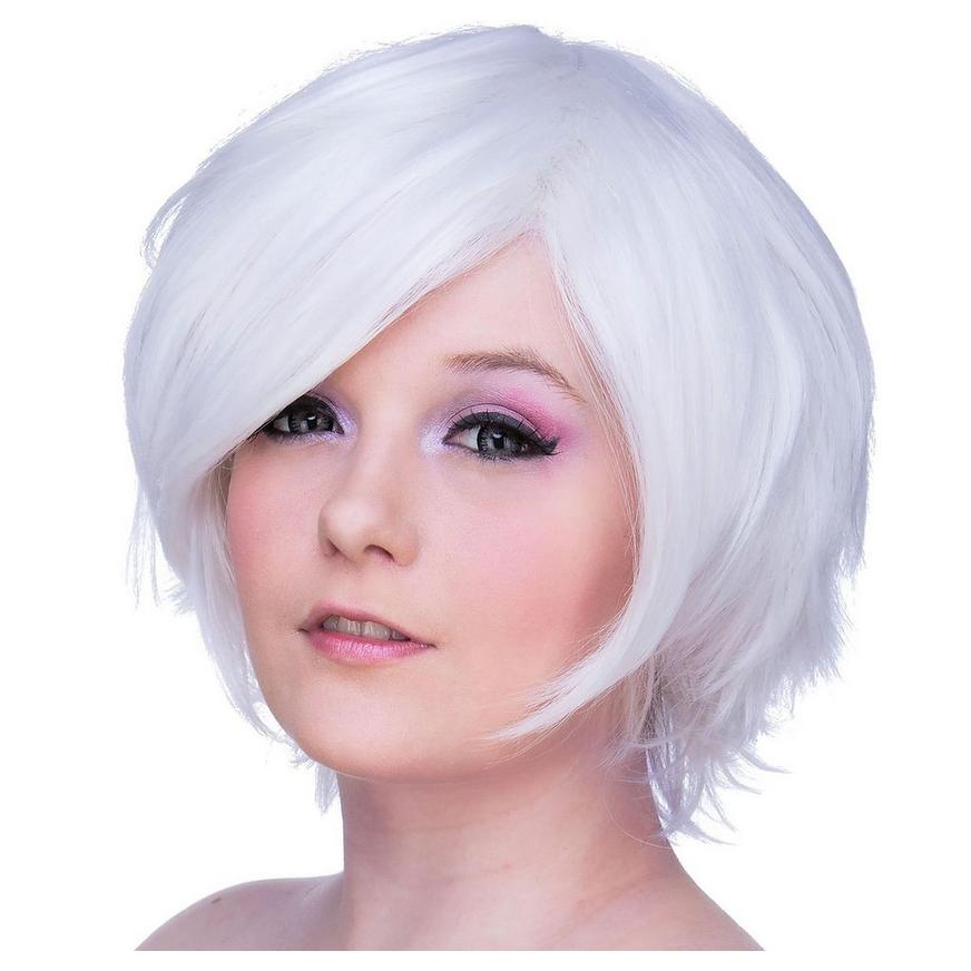 Short White Wig | Party City