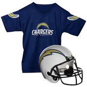 Child Los Angeles Chargers Helmet & Jersey Set