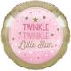 Pink Twinkle Twinkle Little Star Balloon