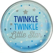 Blue Twinkle Twinkle Little Star Baby Shower