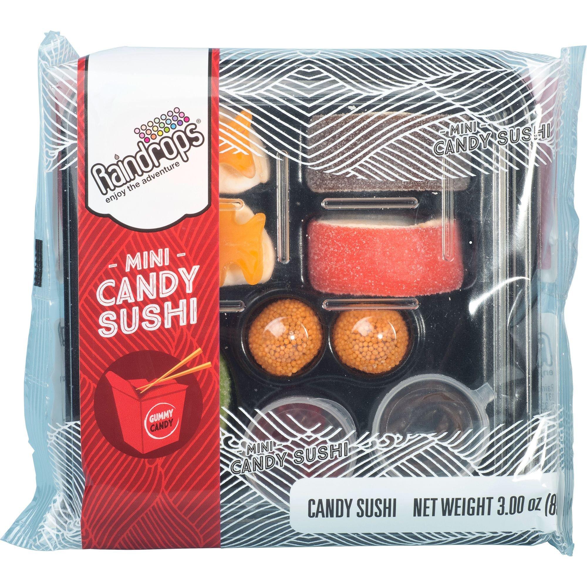 Mini Sushi Gummy Candy 9pc Party City