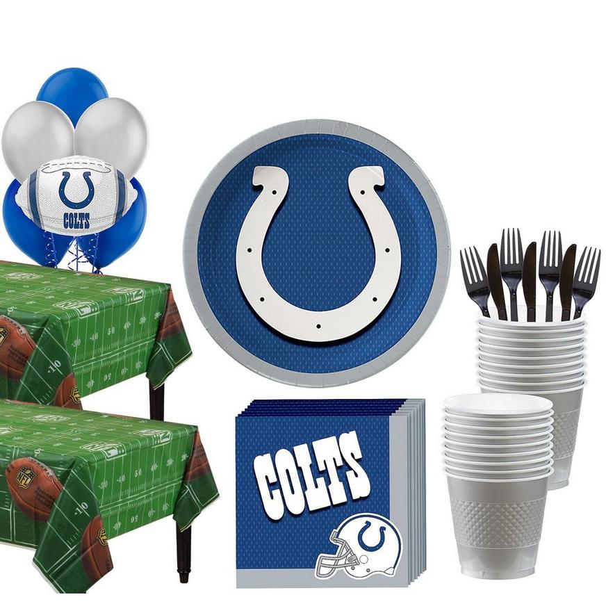 Super Indianapolis Colts Party Kit for 36 Guests