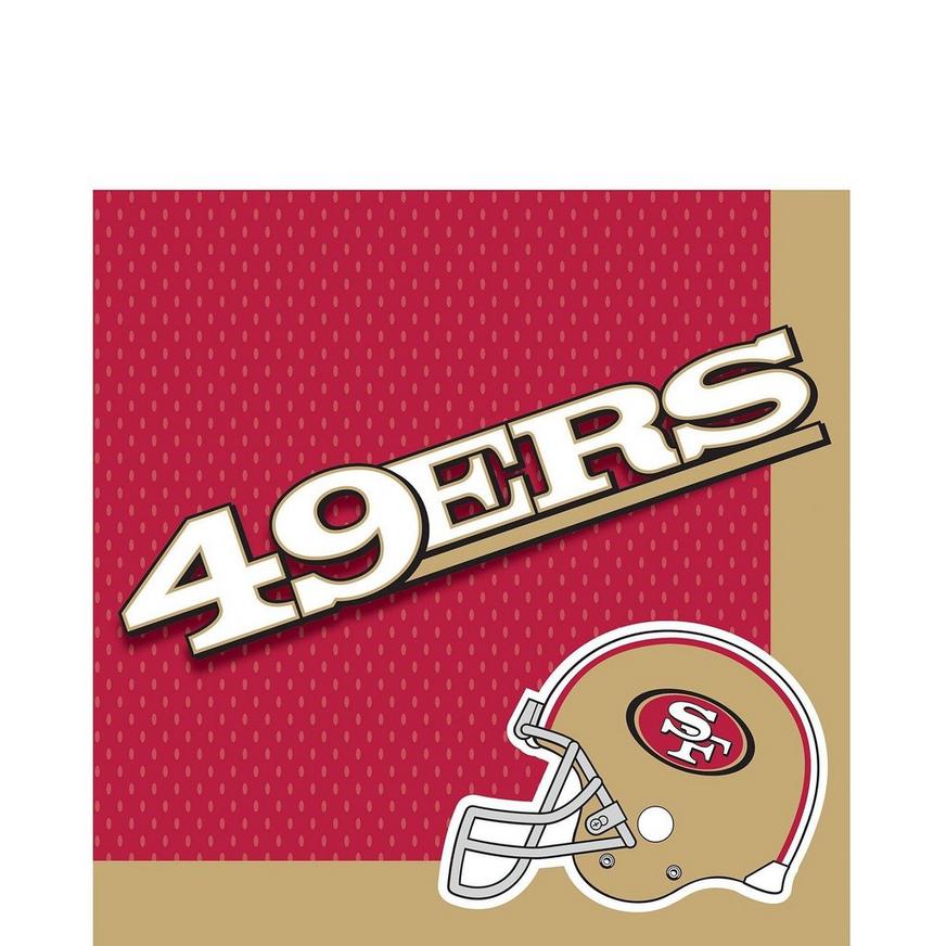 Super San Francisco 49ers Party Kit for 36 Guests